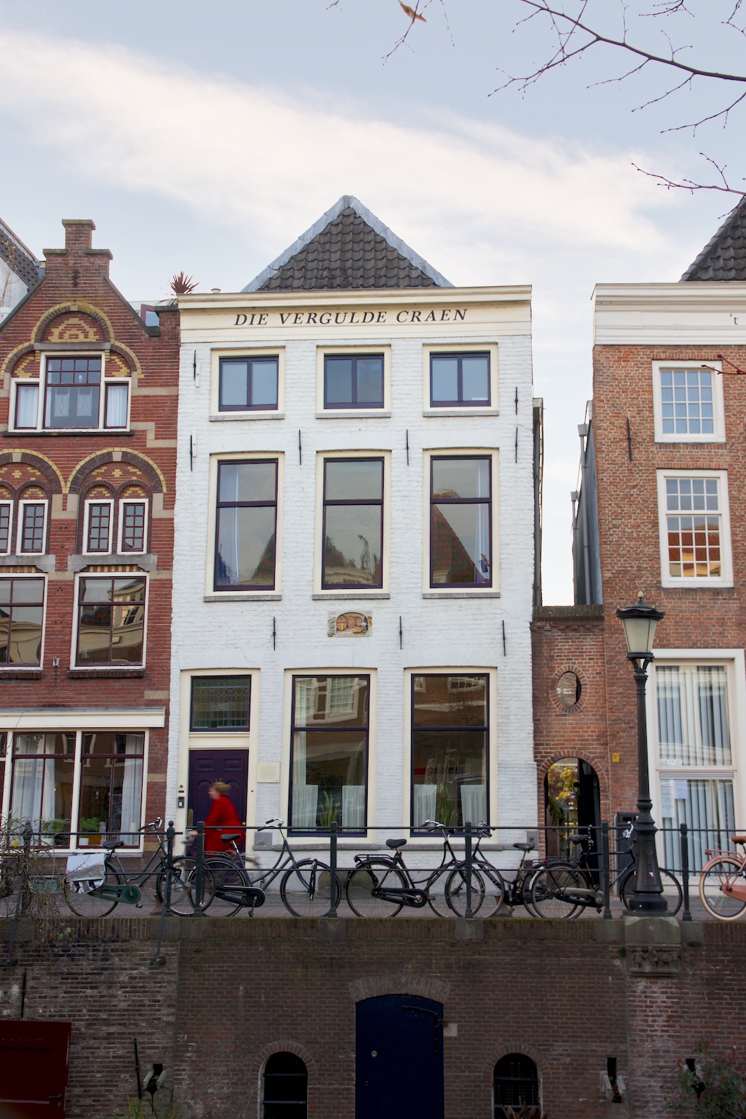 Die Vergulde Craen, voormalige Utrechtse brouwerij en woonhuis Trijn van Leemput