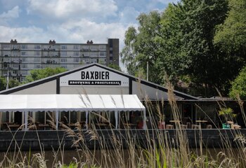 Terras van Baxbier Brewery in Groningen 