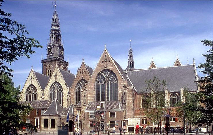 De Oude Kerk in Amsterdam