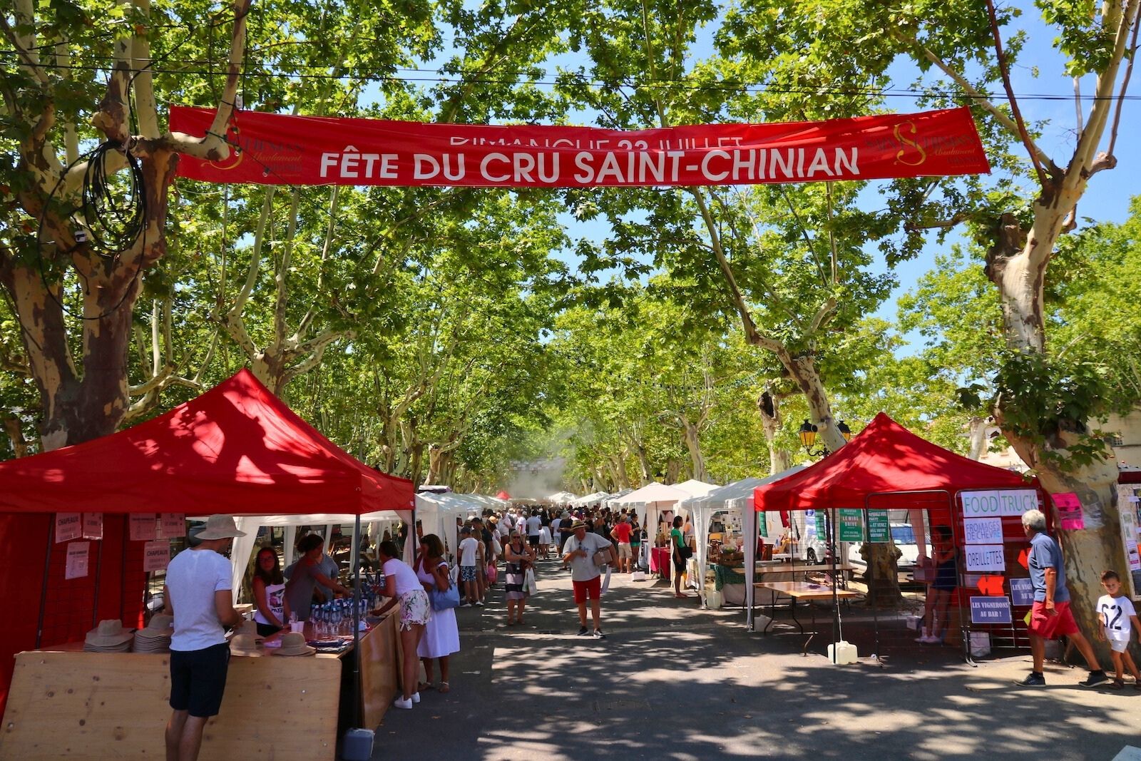 Fête du Cru wijnfestival in Saint-Chinian