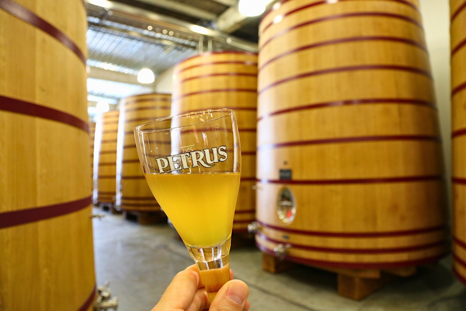 Petrus Aged Pale, straight from the foeder at Brouwerij De Brabandere.