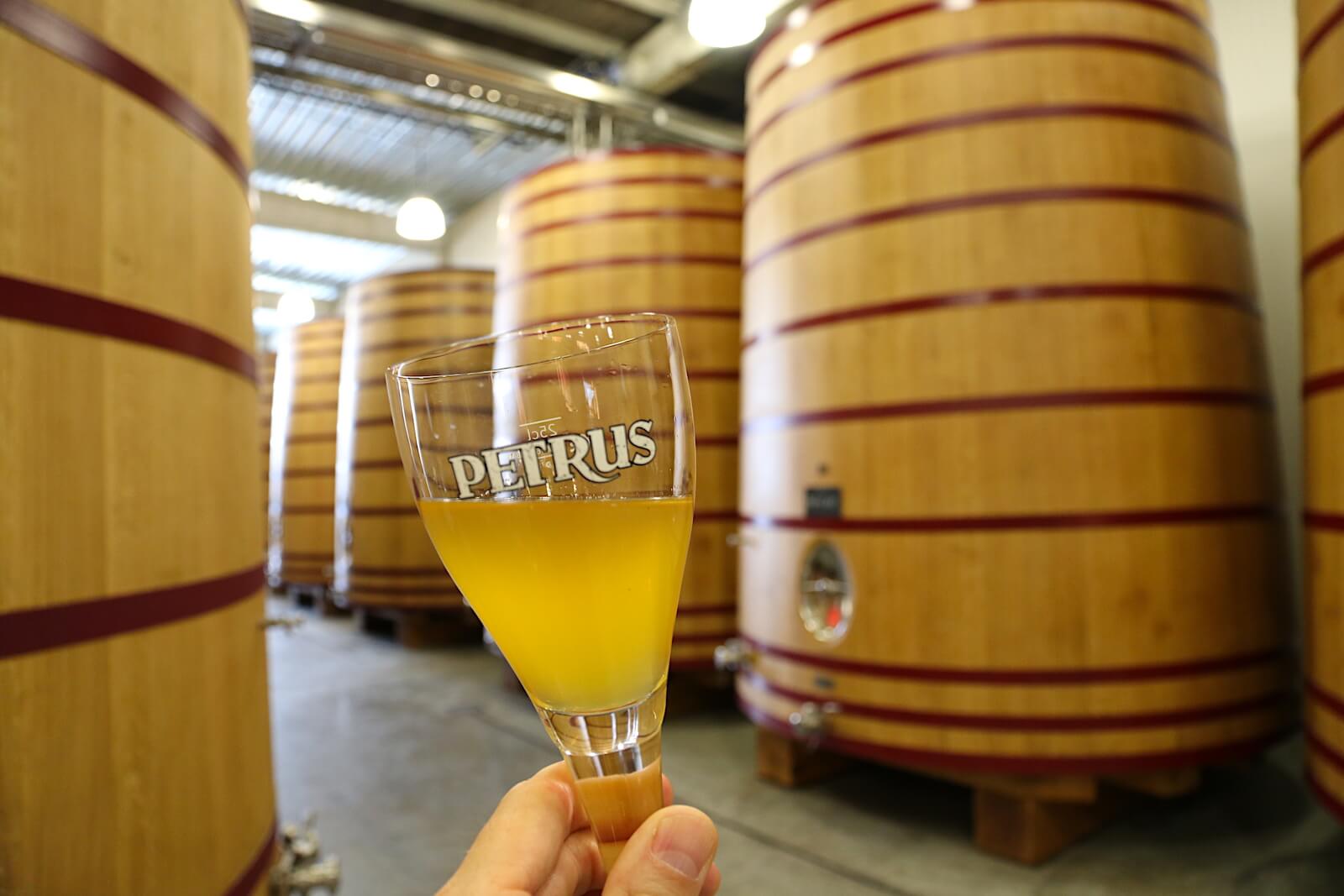 Petrus Aged Pale, straight from the foeder at Brouwerij De Brabandere.