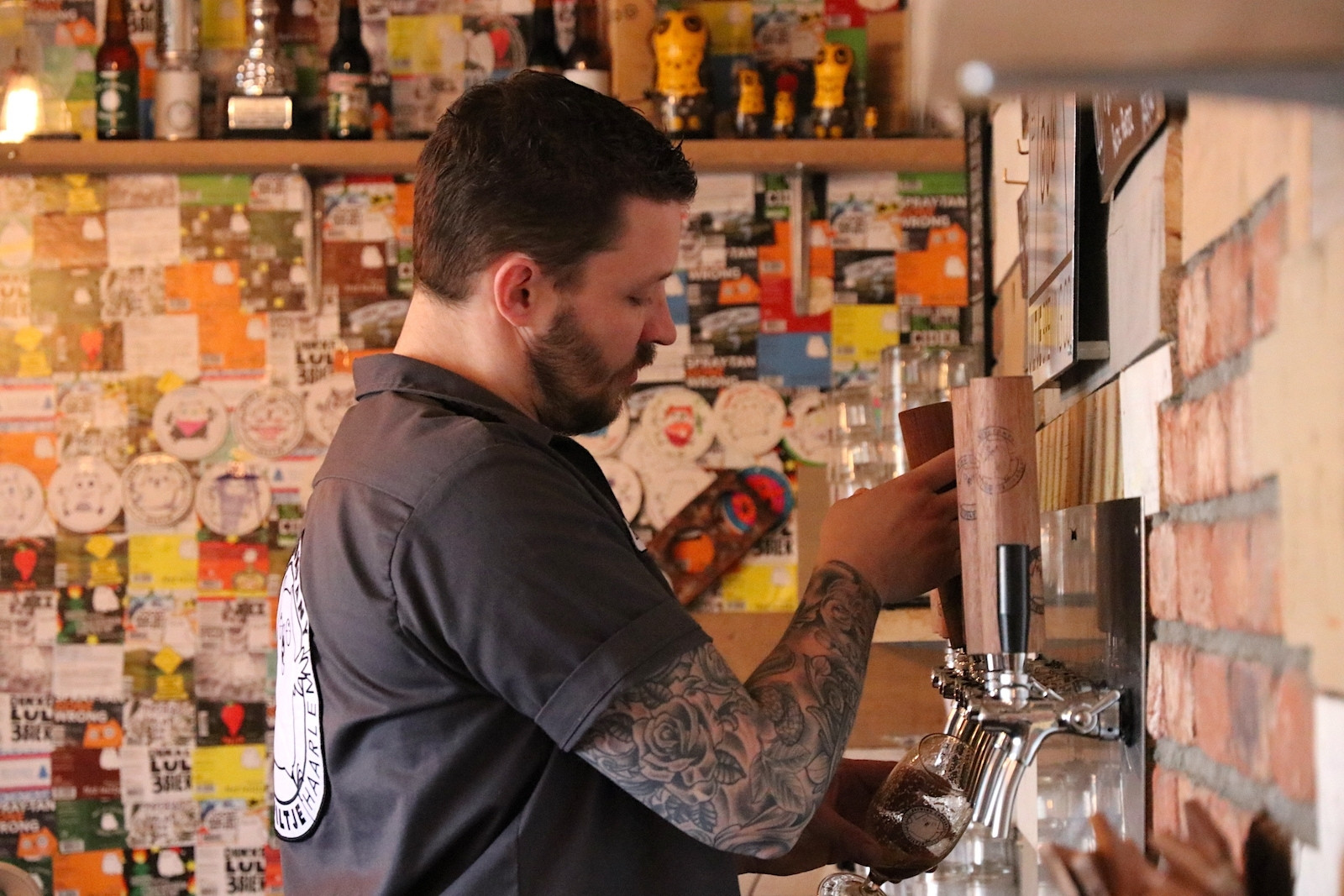 Robbert Uyleman, oprichter van Uiltje Brewing Company in Haarlem