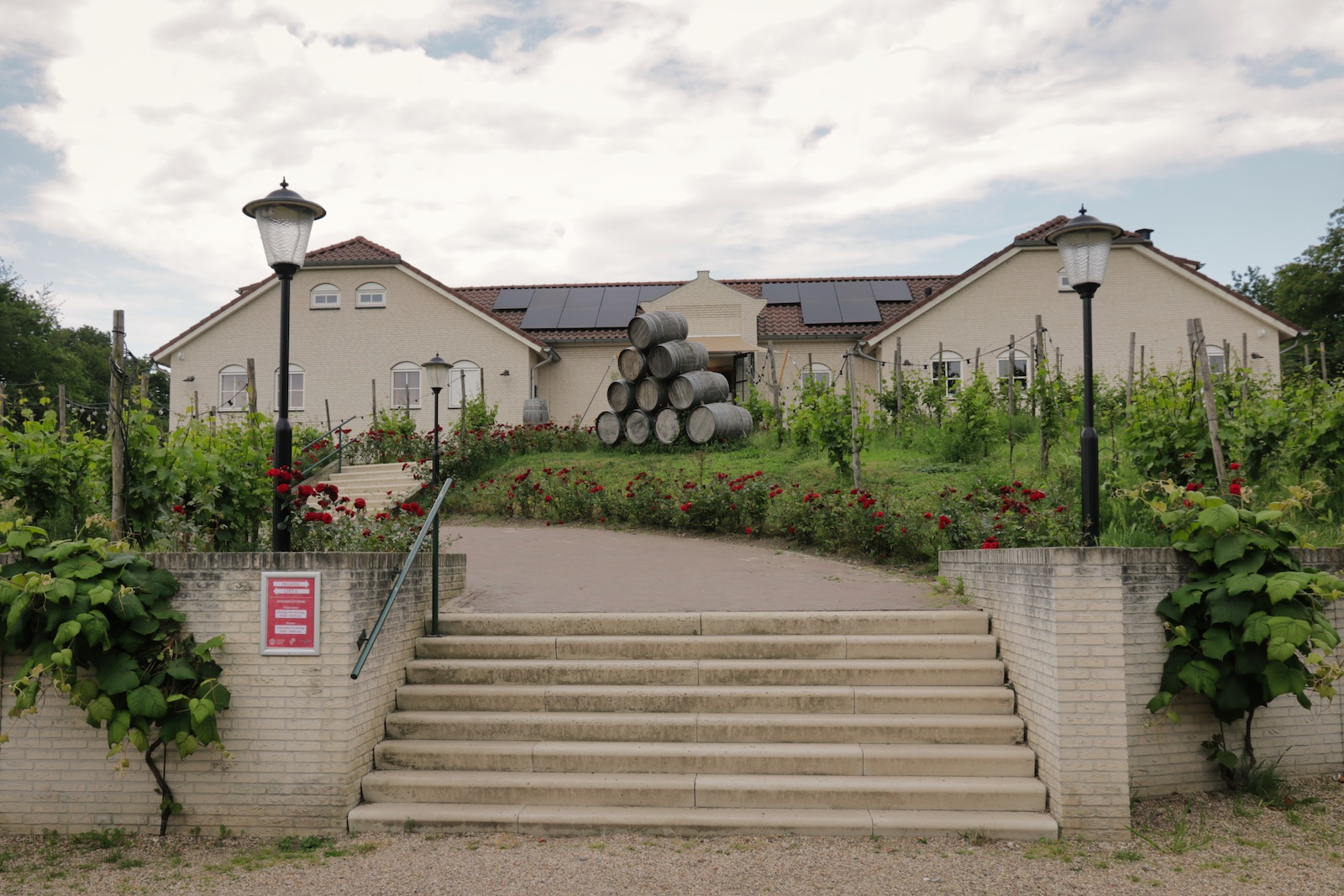 Het Nederlands Wijnbouwcentrum in Groesbeek
