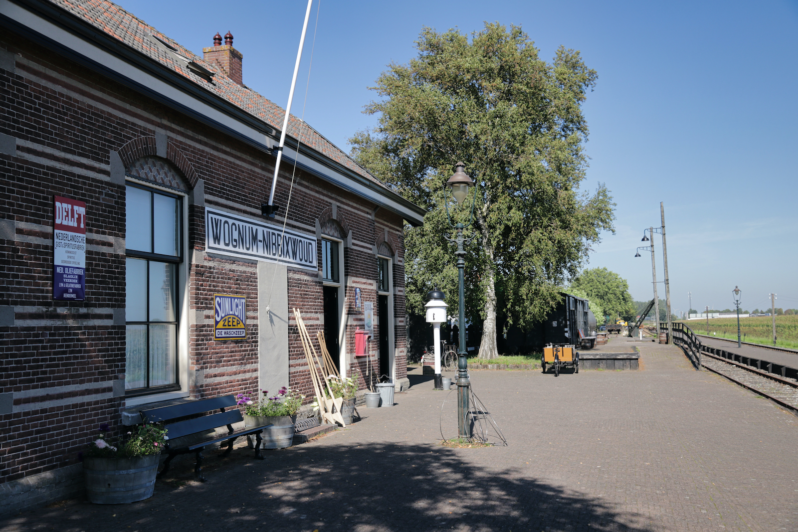 Historic trainstation Wognum-Nibbixwoud