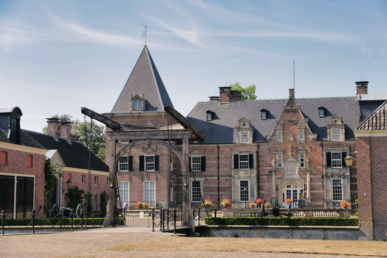 Twickel Castle near Delden in the Netherlands