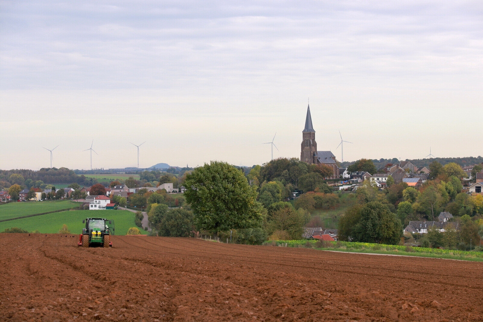 The rolling hills of southern Limburg near Vijlen