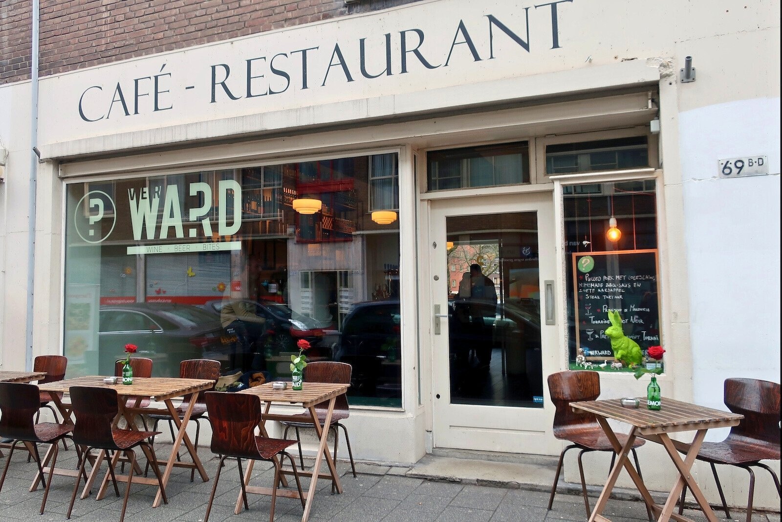 Café Restaurant Verward in Rotterdam