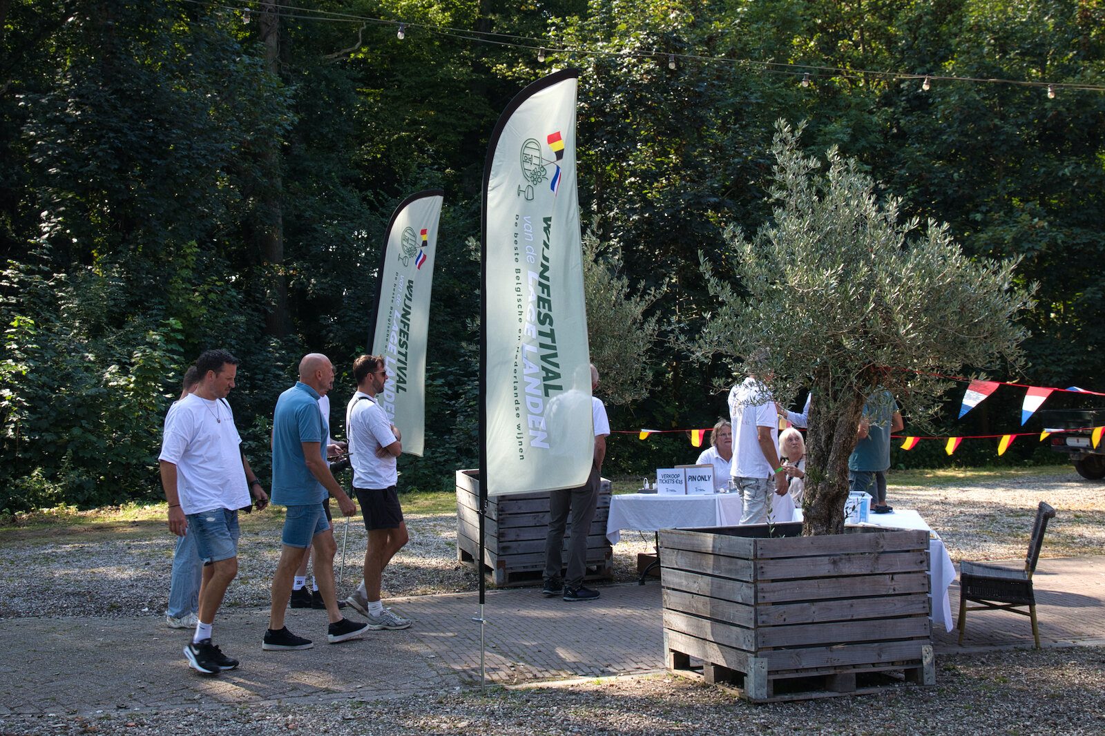 Entrance of Wine Festival of the Low Countries