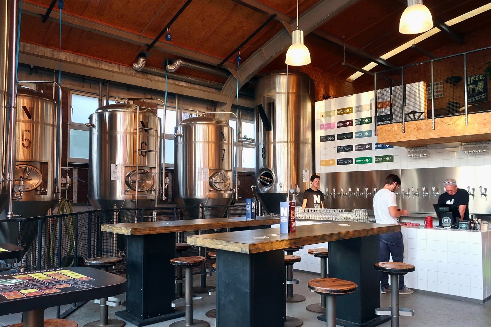 Taproom Brouwerij Noordt in Rotterdam