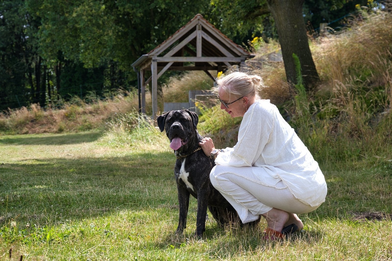 Ilse Swennen, owner of Belgian wine estate De Steinberg