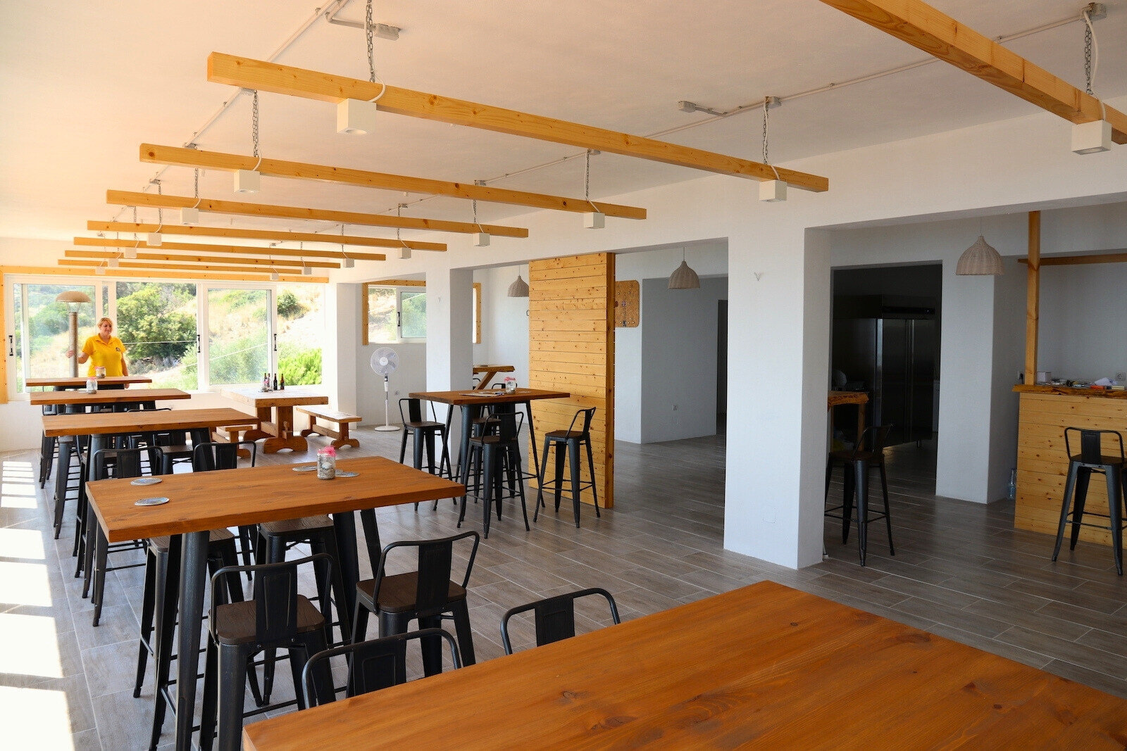 Tasting room of Zante brewery Levante