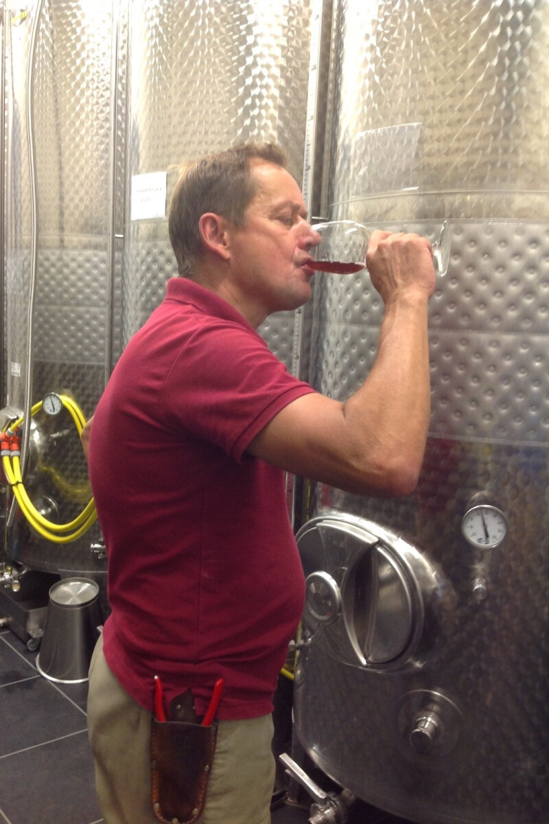 Dutch winemaker Jules Nijst of Domein De Wijngaardsberg