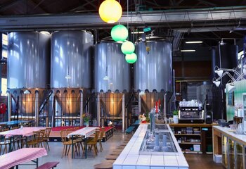 Taproom and brewery Antwerpse Brouw Compagnie