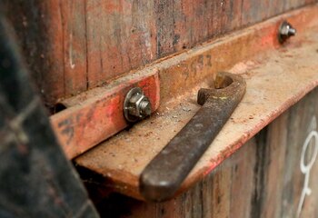 A tool in one of the Foeder halls at Boon Brewery 