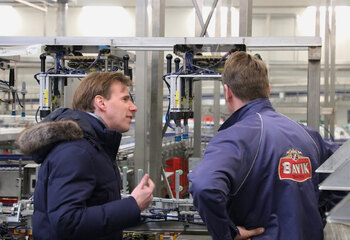 Albert de Brabandere, the 5th generation to run the family brewery Brouwerij De Brabandere.