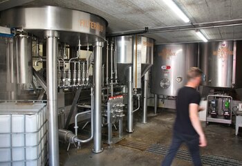 Brouwerij Ter Dolen brouwinstallatie