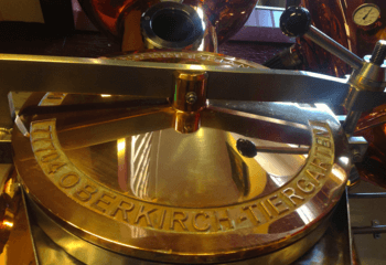 The copper kettle of Rutte Distillery in Dordrecht