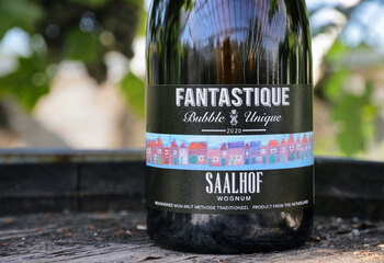 Bubble Unique, a Dutch sparkling wine from Wijngaard Saalhof