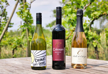 Dutch wines of winery De Colonjes in Groesbeek